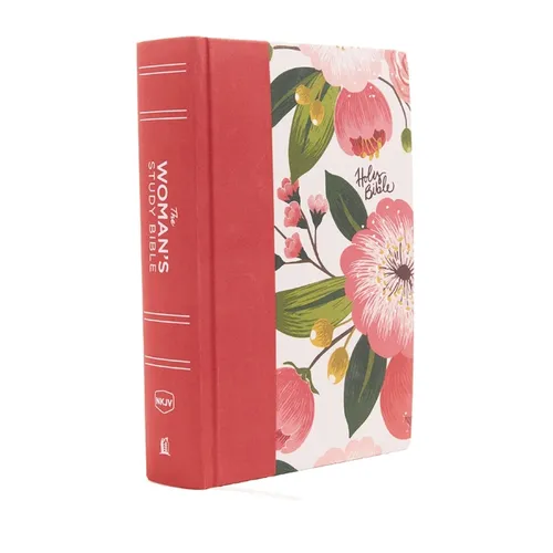 The NKJV, Woman's Study Bible, Fully Revised, Imitation Leather, Black/Burgundy, Full-Color: Receiving God's Truth for Balance, Hope, and Transformati
