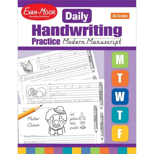 Daily Handwriting Modern Manuscript Te