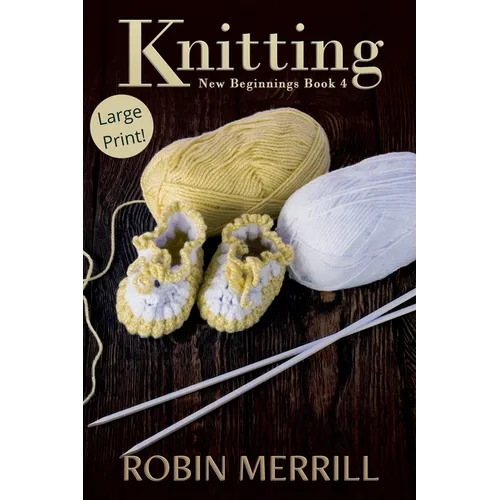Knitting (Large Print)