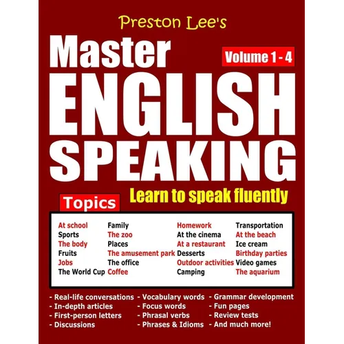 Preston Lee's Master English Speaking - Volume 1 - 4