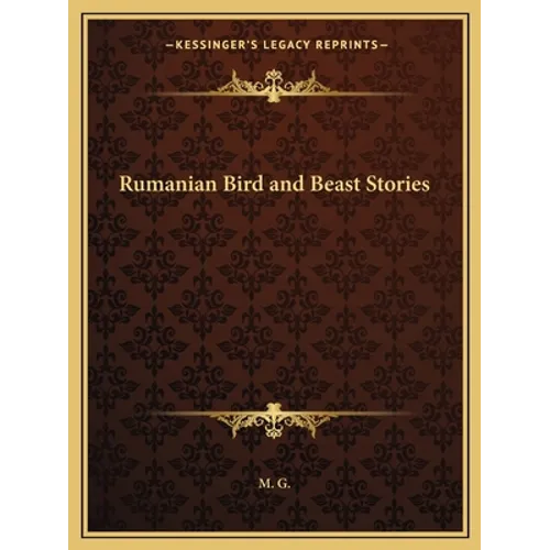 Rumanian Bird and Beast Stories