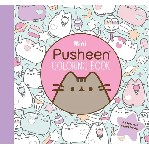 Mini Pusheen Coloring Book