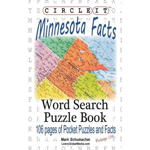 Circle It, Minnesota Facts, Word Search, Puzzle Book