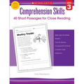 Comprehension Skills: Short Passages for Close Reading: Grade 3