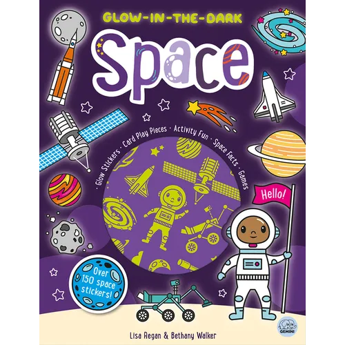 Glow-In-The-Dark Space Sticker Activity