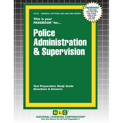 Police Administration & Supervision