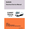 SUZUKI CARRY DA63T Electrical Service Manual & Diagrams