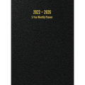 2022 - 2026 5-Year Monthly Planner: 60-Month Calendar (Black) - Large