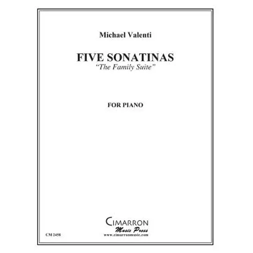 Five Sonatinas for Piano: The Family Suite