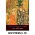 Selections from the Poetry of the Afghans