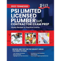 2023 Tennessee PSI Limited Licensed Plumber Contractor Exam Prep: 2023 Study Review & Practice Exams