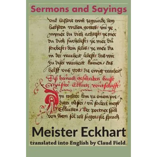 Sermons and Sayings