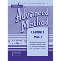 Rubank Advanced Method - Clarinet Vol. 1 - Clarinet Music Book for Teachers and Students - Easy to R