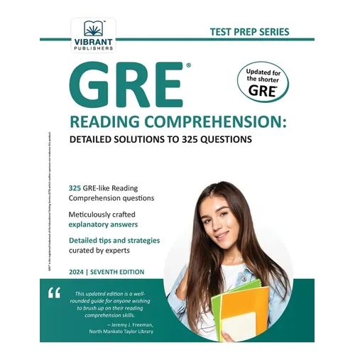 GRE Reading Comprehension: Detailed Solutions to 325 Questions