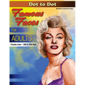 Dot-to-Dot Famous Faces for Adults: Puzzles from 196 to 528 dots