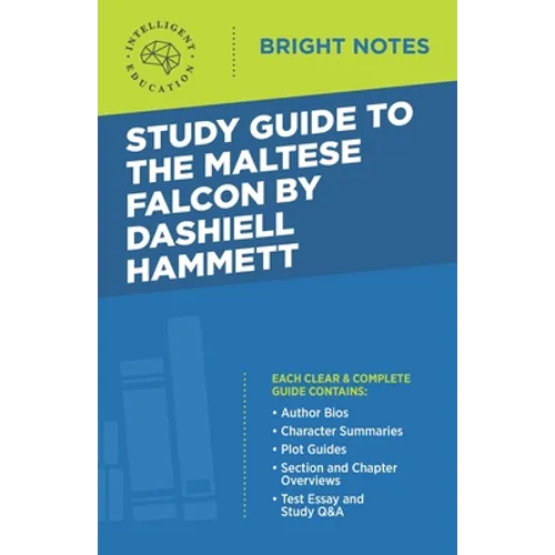 Study Guide to The Maltese Falcon by Dashiell Hammett
