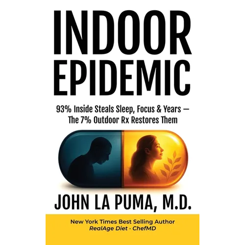 Indoor Epidemic: 93% Inside Steals Sleep, Focus & Years-The 7% Outdoor Rx Restores Them