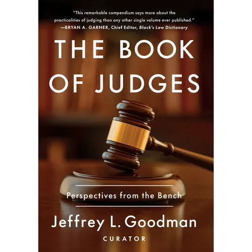The Book of Judges: Perspectives from the Bench