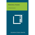 Personal Names: A Bibliography