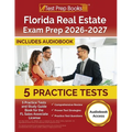 Florida Real Estate Exam Prep 2025-2026: 5 Practice Tests and Study Guide Book for the FL Sales Associate License [Audiobook Access]