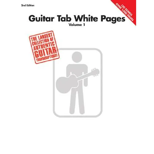 Guitar Tab White Pages - Volume 1