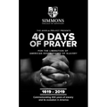 The Angela Project Presents 40 Days of Prayer: For the Liberation of American Descendants of Slavery