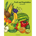 Fruit and Vegetables Coloring Book 1