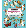 Brain Games - Sticker by Number - Vintage: Butterflies (28 Images to Sticker)