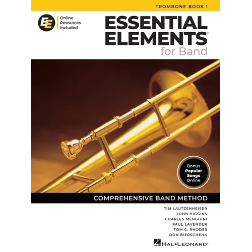 Essential Elements for Band - Trombone Book 1 with Online Resources