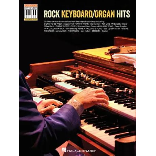 Rock Keyboard/Organ Hits: Note-For-Note Keyboard Transcriptions