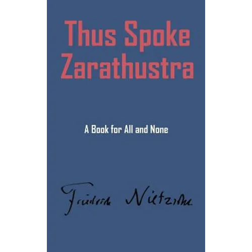 Thus Spake Zarathustra