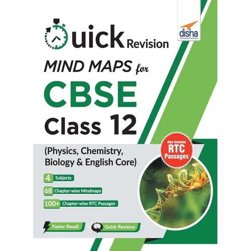 Quick Revision MINDMAPS for CBSE Class 12 Physics Chemistry Biology & English Core