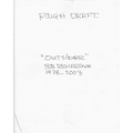 "Outsider" Rough Draft: Bob Richardson