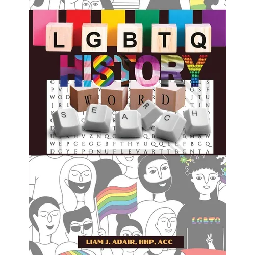 LGBTQ History Word Search: Learn Gay Lesbian Bi Transgender Non-Binary and Queer History in the United States