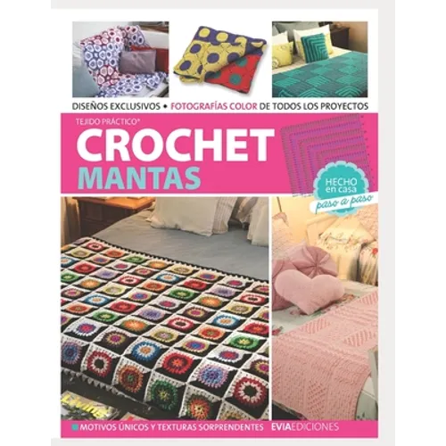 Crochet Mantas: motivos únicos y texturas sorprendentes
