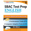 SBAC Test Prep: Grade 6 English Language Arts Literacy (ELA) Common Core Practice Book and Full-length Online Assessments: Smarter Balanced Study Guid