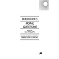 Moral Questions: By Rush Rhees