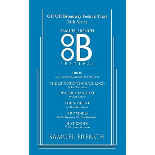 Off Off Broadway Festival Plays, 34th Series