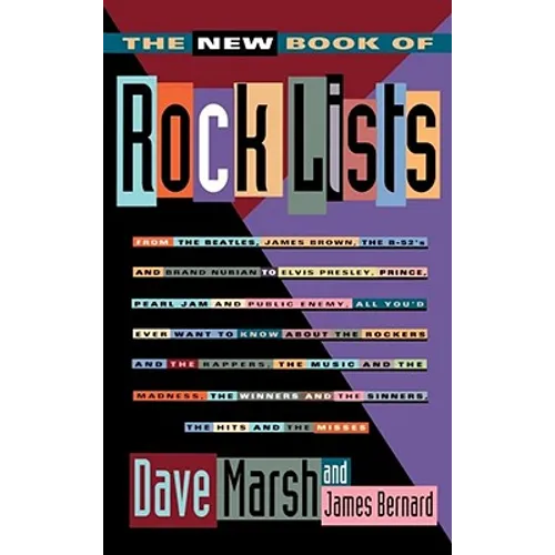 New Book of Rock Lists
