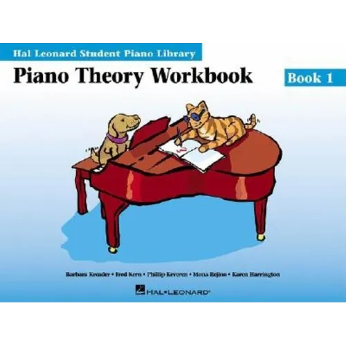 Piano Theory Workbook Book 1 Hal Leonard Student Piano Library Beginner Piano Sheet Music and Theory Book Fun Exercises and Lessons for Kids and Adult