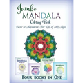 Jumbo Mandala Coloring Book: Basic to Advanced-For Kids of All Ages-Four Books in One