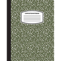 Classic Composition Notebook: (8.5x11) Wide Ruled Lined Paper Notebook Journal (Olive Green) (Notebook for Kids, Teens, Students, Adults) Back to Sc