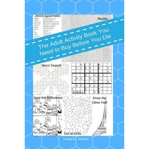 The Adult Activity Book You Need To Buy Before You Die