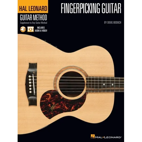 Hal Leonard Fingerpicking Guitar Method by Doug Boduch with Audio & Video