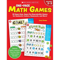 One-Page Math Games