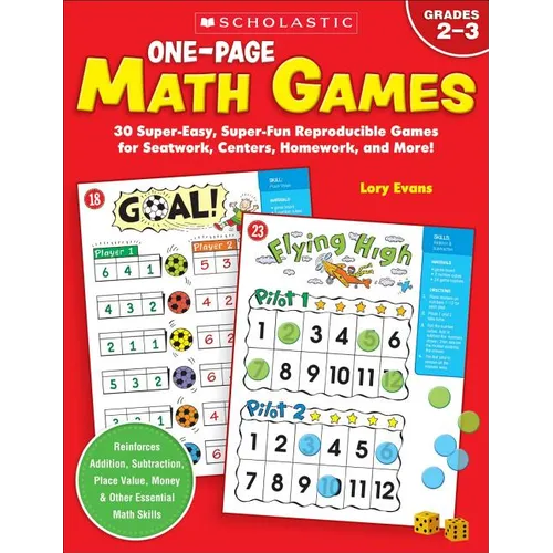 One-Page Math Games