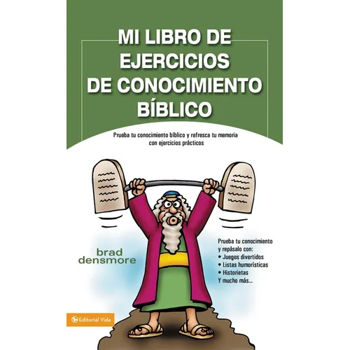 Mi Libro de Ejercicios de Conocimiento Bíblico: Prueba Tu Conocimiento Bíblico Y Refresca Tu Memoria Con Ejercicios Prácticas = Zondervan's Great Bibl