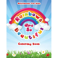 Rainbows Are So Beautiful Coloring Book