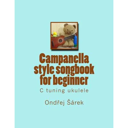 Campanella style songbook for beginner: C tuning ukulele