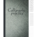 Calligraphy paper practice: Calligraphy Workbook Hand Writing dot book Lettering parchment beginner alphabet sheets books